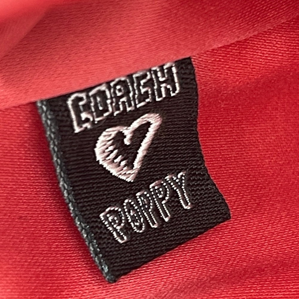 Coach POPPY  Pink OFF WHITE Shoulder Bag Detail HANDLES ARE A LITTLE STAINED - Picture 11 of 16